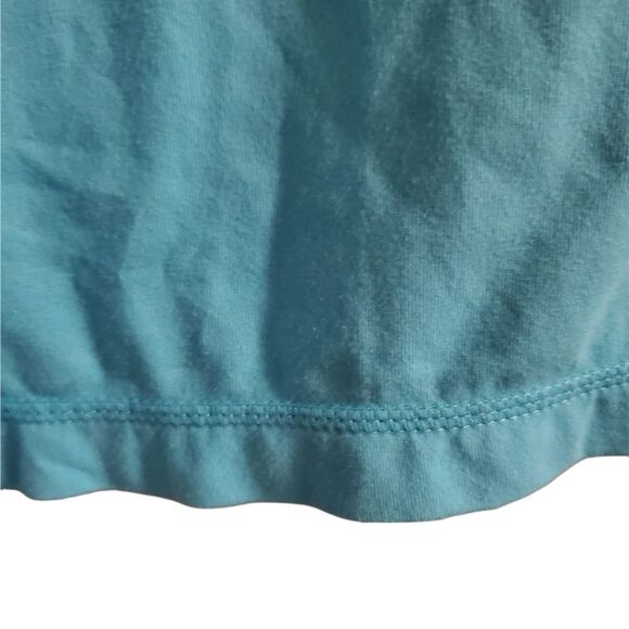 Womens Danskin shirt •blue/white•large - Picture 2 of 10